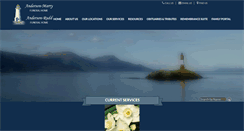 Desktop Screenshot of andersonfuneralservices.com